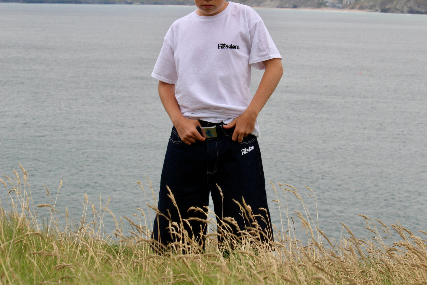 Freedom raw denim jorts