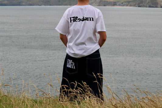 Freedom classic t-shirt white